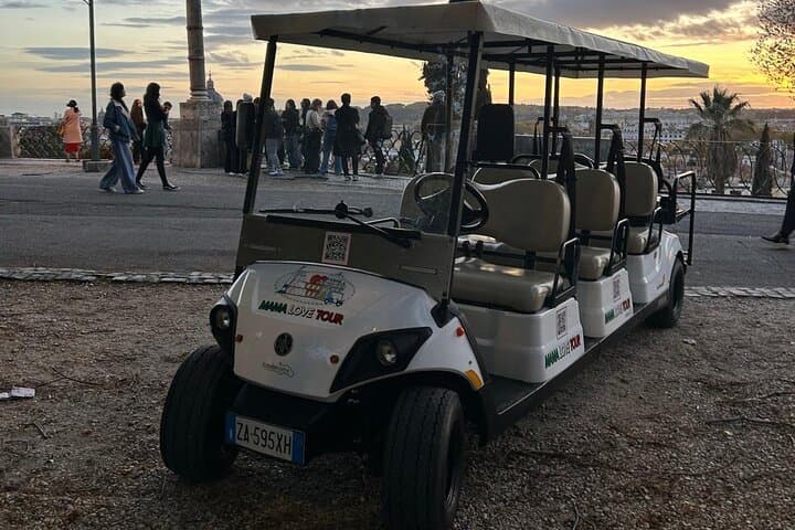 Rome Golf Cart Tour: 3-Hour Guided City Highlights with Gelato photo 1