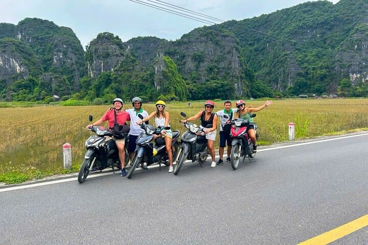 Ninh Binh One-Day Motorbike Tour: Tam Coc to Hidden Caves & Farm Experience