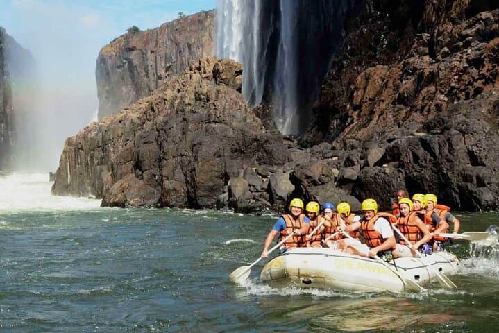 Zambezi White Water Rafting Below Victoria Falls — Batoka Gorge Rapids photo 2