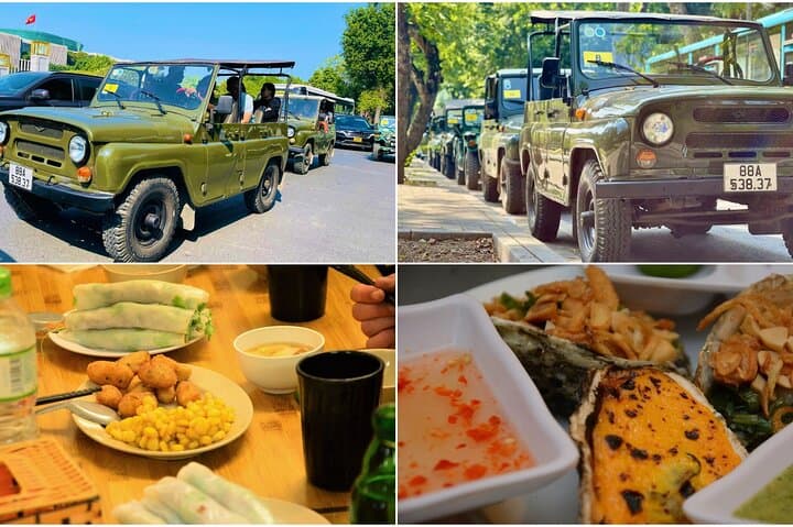 Hanoi Night Jeep Food Tour Led by Women: Old Quarter Eats & Train Street photo 2