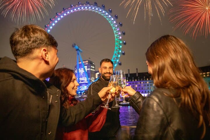 New Year's Eve Thames Fireworks Cruise: London Celestial Celebration