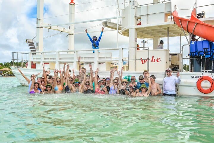 Punta Cana Catamaran Adventure: Snorkel Coral Reefs, Natural Pools & Private Island photo 1