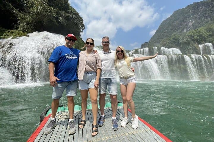 Ban Gioc Waterfall & Nguom Ngao Cave: 2-Day Hanoi to Cao Bang Adventure