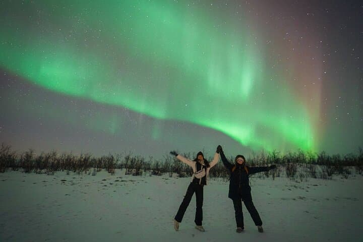 Chasing the Aurora: Northern Lights Tour to Abisko from Kiruna