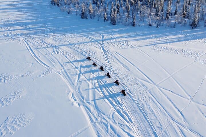 Through Lapland's Wilds: 32 km Snowmobile Adventure from Kiruna photo 6