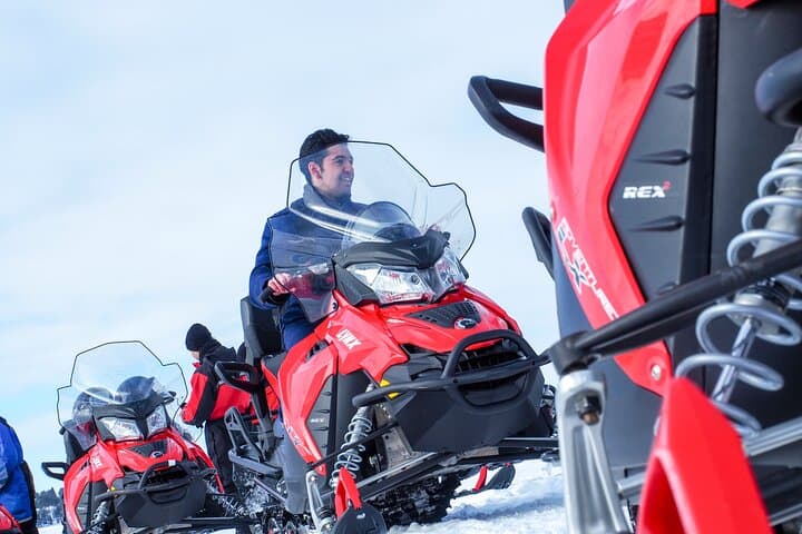 Through Lapland's Wilds: 32 km Snowmobile Adventure from Kiruna photo 2