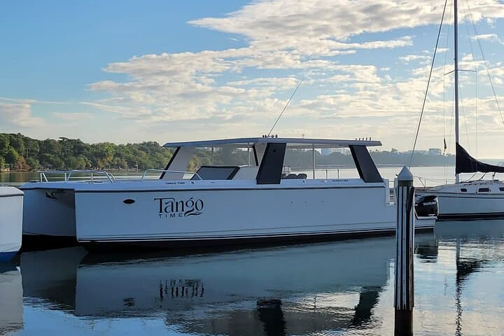 Private Power Catamaran Charter in Rodney Bay — Pitons Sunset Cruise