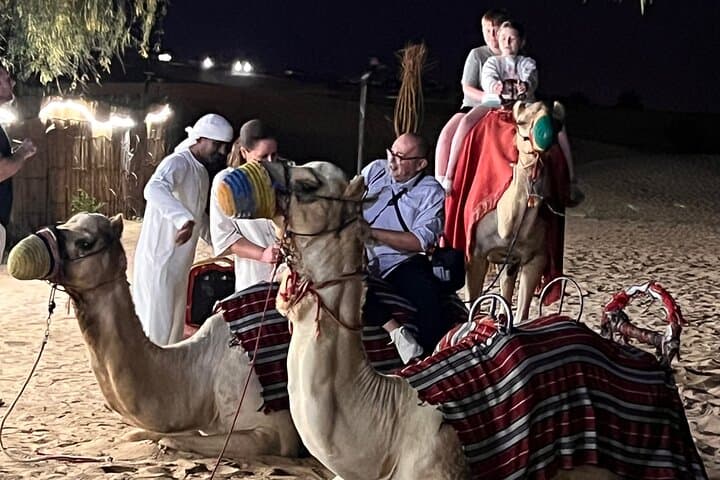 Dubai Evening Red Sand Safari: Dune Bashing, Camel Ride, Sandboarding & BBQ photo 5