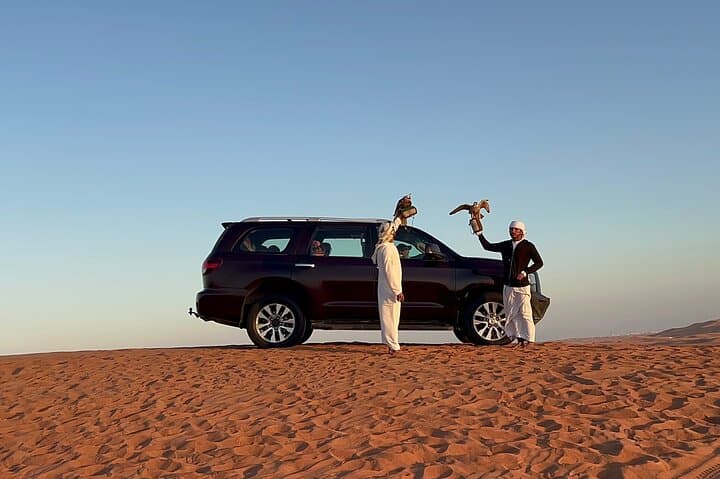 Dubai Evening Red Sand Safari: Dune Bashing, Camel Ride, Sandboarding & BBQ photo 6