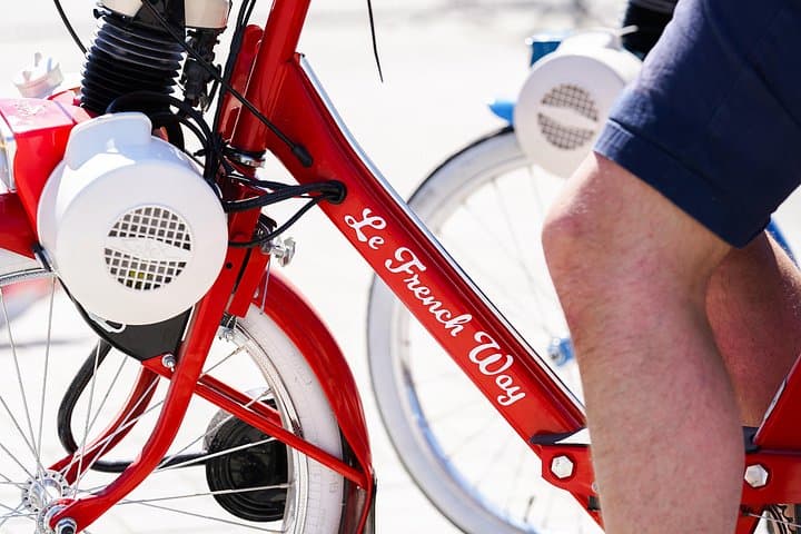 Ride the Rive Gauche: Private Solex Vintage Bike Tour in Paris photo 3