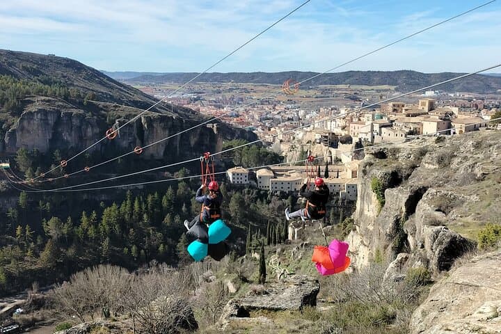 Fly the Hoz del Huécar: Europe’s Longest Urban Double Zipline in Cuenca photo 3