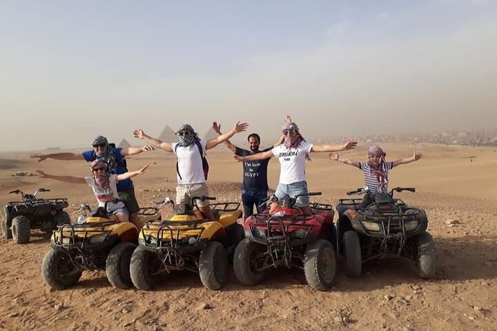 ATV Quad Adventure at the Giza Pyramids — Desert Ride from Cairo photo 3