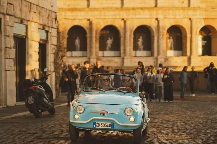 La Dolce Roma: Private Electric Fiat & Golf Cart Tour of Rome's Highlights photo 3