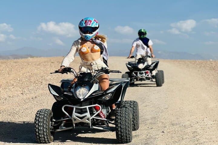 Agafay Quad Bike and Camel Ride: 2-Hour Desert Adventure from Marrakech
