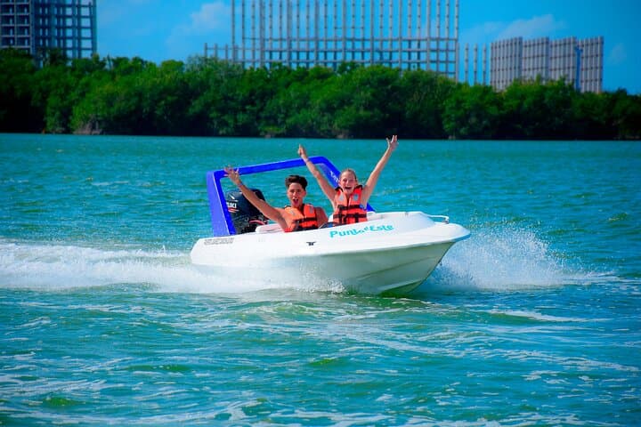 Cancun Mayan Ritual and Speedboat Snorkel: Nichupté Lagoon Adventure photo 3