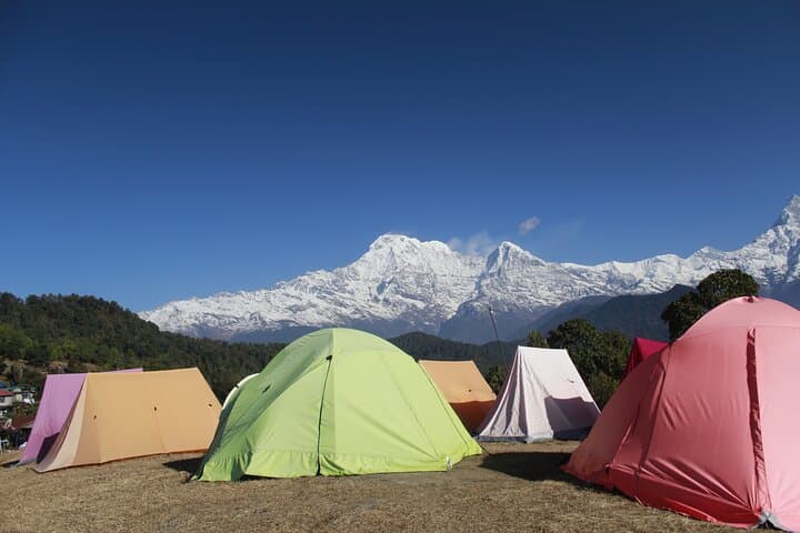 Australian Camp Camping and Dhampus Trek from Pokhara — 2-Day Guide