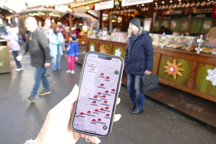 Vienna Christmas Market Track Game — Interactive Self-Guided Holiday Scavenger Hunt
