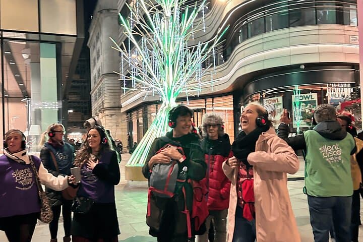 London Christmas Lights Walking Tour with Silent Disco & Festive Music photo 2