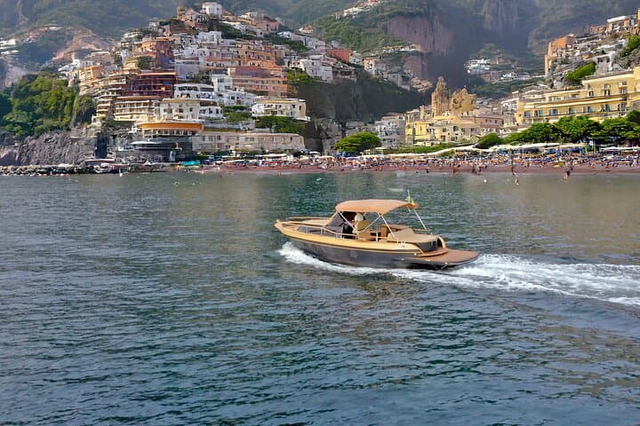 Private Amalfi Coast Day Cruise: Positano, Capri & Hidden Coves