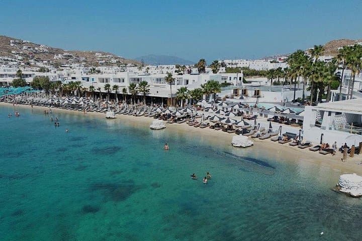Private Half-Day Luxury Mykonos Tour — Beaches, Ano Mera & Meze Lunch photo 4