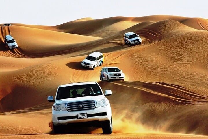 Red Dune Safari Dubai: 4x4 Dune Bashing, Camel Ride & Sunset BBQ Desert Camp