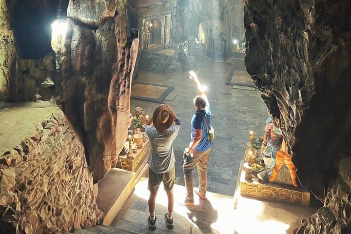 Da Nang Evening Tour: Monkey Mountain, Marble Mountains & Hoi An Lanterns