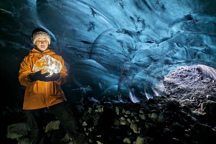 Exploring Vatnajökull’s Blue Ice Caves: Small-Group Tour from Jökulsárlón