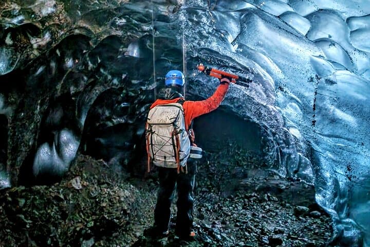 Ice Cave and Glacier Walk into Blue Glacier Canyon at Jökulsárlón photo 2