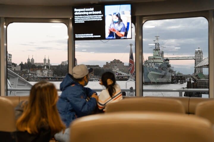 London Thames River Cruise — Single Journey on Uber Boat by Thames Clippers photo 6