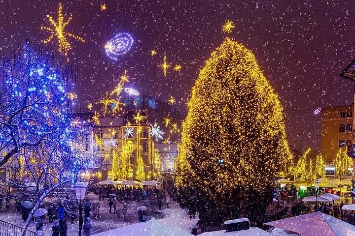 Ljubljana Christmas Market: Private Guided Evening Walk Through Old Town Lights photo 3