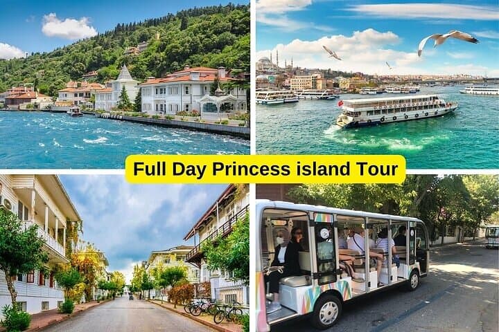 Private Princess Islands Day Cruise: Büyükada & Kınalıada from Istanbul