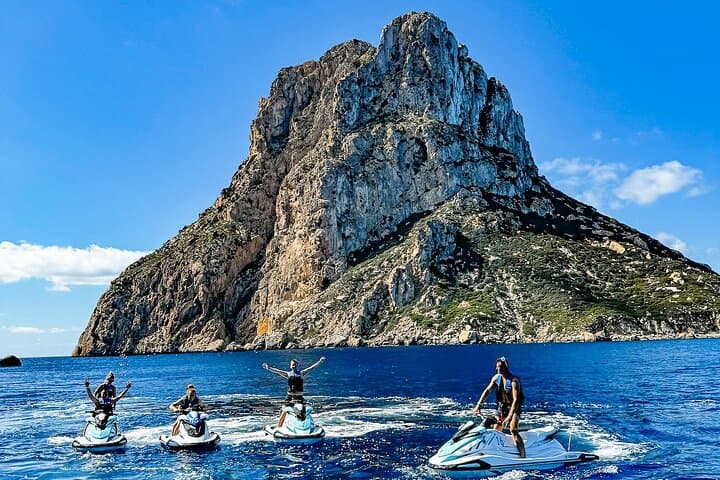 Jet Ski Excursion from San Antonio to Es Vedrá — Ibiza West Coast Ride
