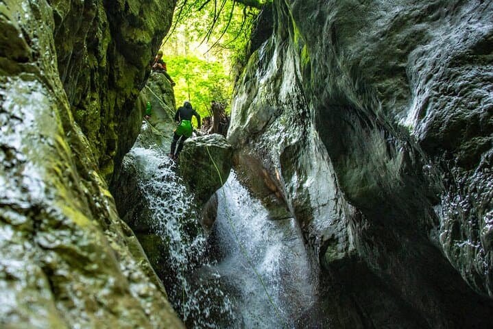 Dornbirn Canyoning: Explore Merlin's World Gorge in the Austrian Alps