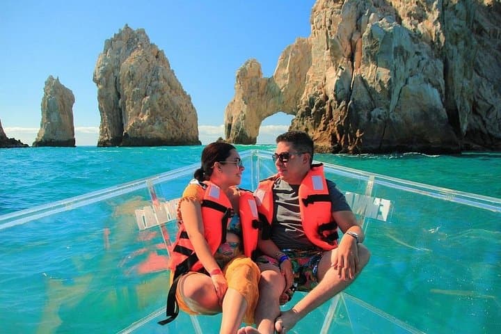 Transparent-Hull Boat Tour in Cabo San Lucas — See El Arco & Marine Life Up Close photo 1
