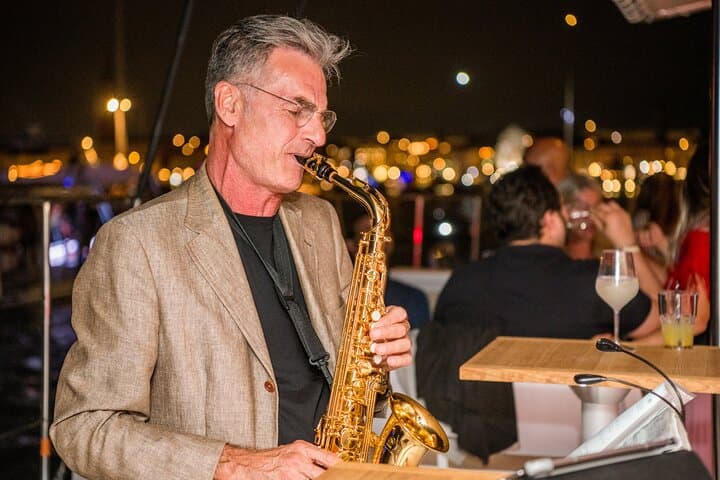 Venice Sunset Jazz Catamaran Cruise with Aperitivo and Live Saxophone photo 4