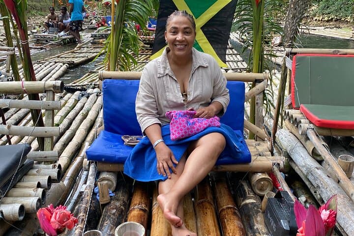 Montego Bay Bamboo Rafting Tour with Limestone Foot Massage photo 3