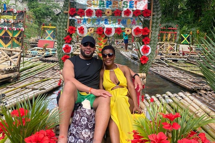 Montego Bay Bamboo Rafting Tour with Limestone Foot Massage photo 5