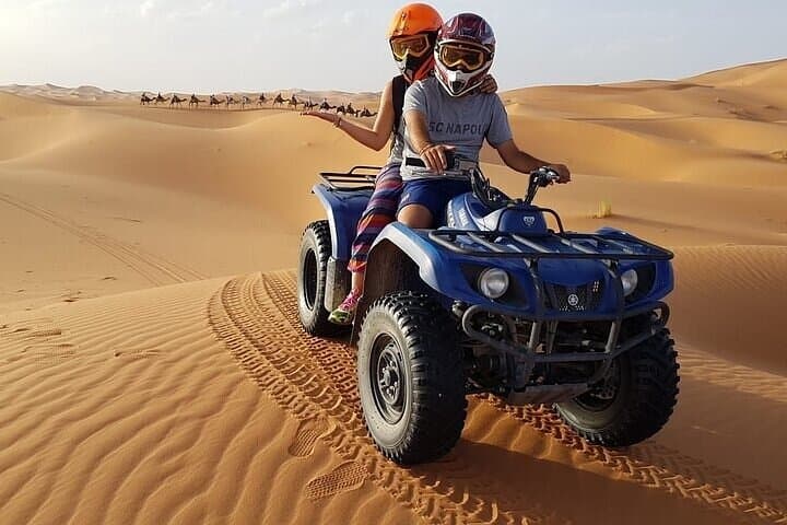 Evening Desert Safari with 30-Min Quad Ride, Dune Bashing & BBQ in Dubai photo 2