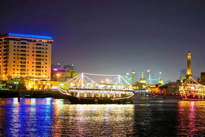 Dubai Dhow Cruise Marina Dinner: Evening Buffet, Skyline Views & Live Tanoura Show photo 6