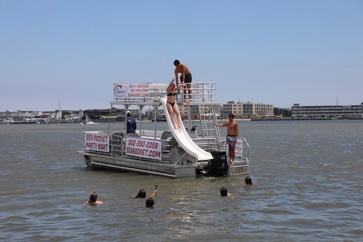 Sunset Party Pontoon Cruise on Chincoteague Island — 2-Hour Double-Deck Experience photo 5