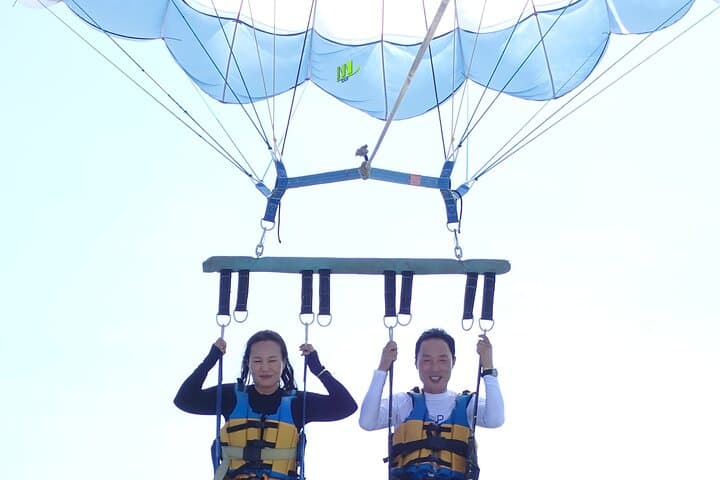 Thrill Trio: Parasailing, Flying Fish & Sea Walking in Nusa Dua photo 5