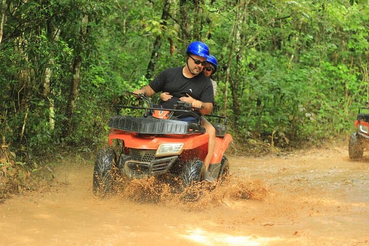 ATV and Zipline Adventure with Cenote Swim from Cancun photo 3