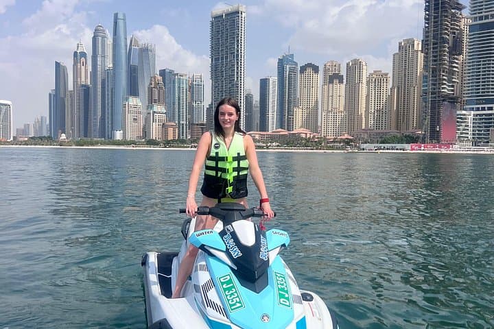 Jet Ski Dubai JBR: 30-Min Sea Ride Past Ain Dubai & Marina Skyline photo 3