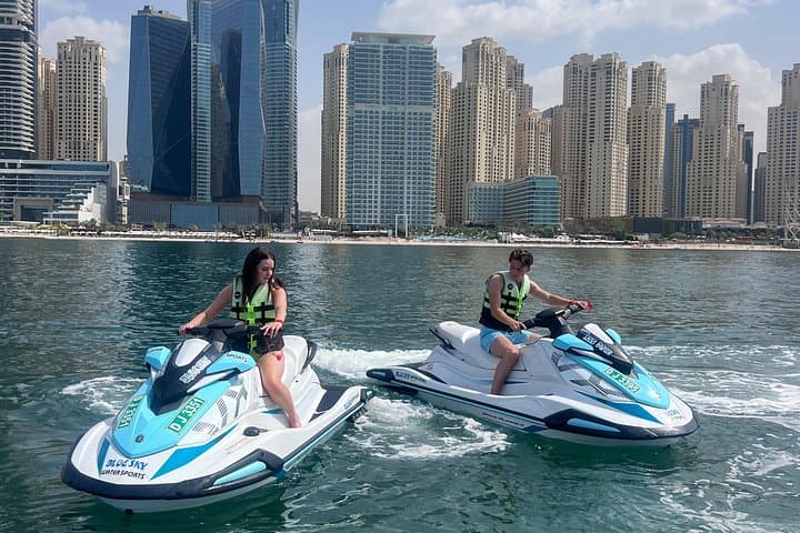 Jet Ski Dubai JBR: 30-Min Sea Ride Past Ain Dubai & Marina Skyline photo 4