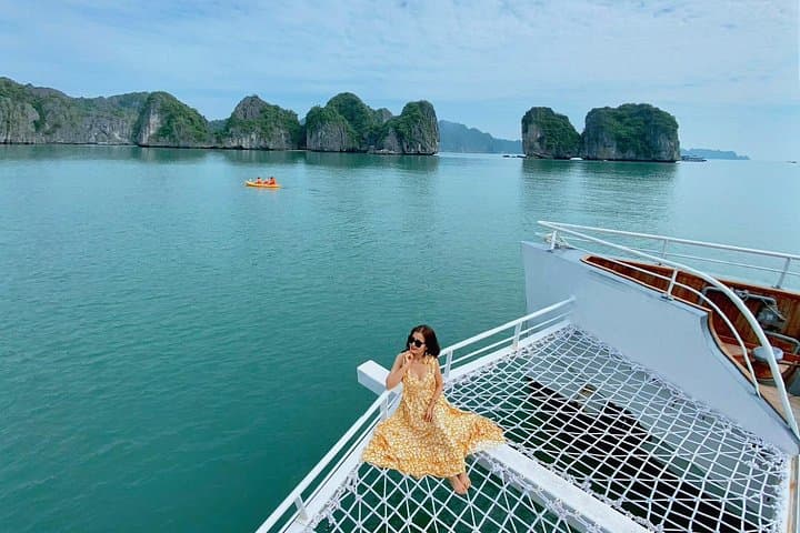 Ha Long and Lan Ha Bay Premium Catamaran Day Cruise from Hanoi photo 2