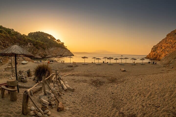 Skiathos Sunset Cruise: Private Luxury Yacht to Koukounaries & Banana Beach photo 2