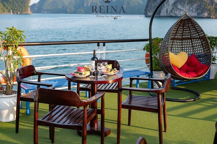 Halong Bay Day Cruise: Caving, Kayaking & Swimming at Sung Sot and Titov photo 1