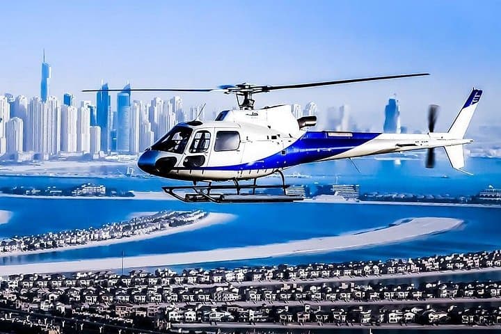 Dubai Skyline Helicopter Tour — Burj Khalifa, Palm Jumeirah & Marina from Above photo 1