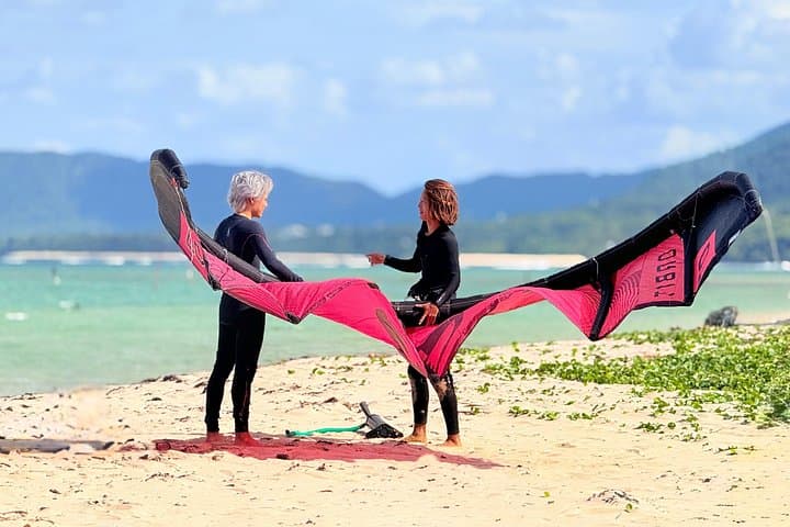 Kitesurfing on Ishigaki Island: Learn to Fly Over Turquoise Waters with Local Lunch photo 1
