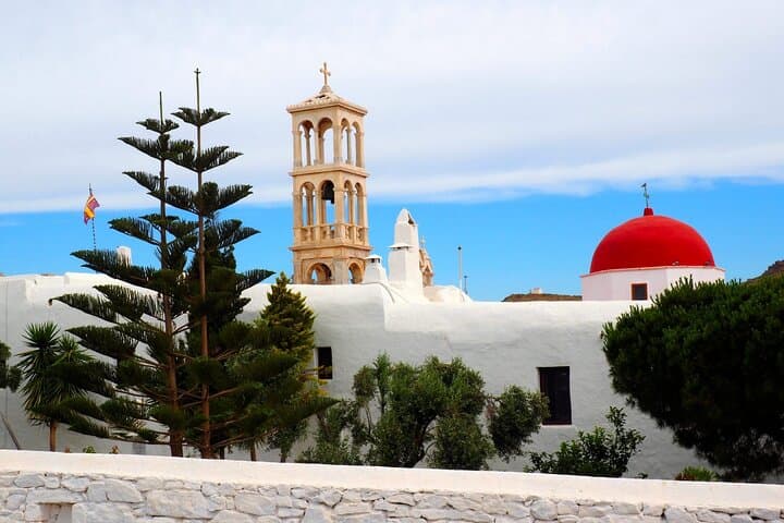 Two-Hour Mykonos Van Tour: Armenistis Lighthouse, Ano Mera & Kalafatis Beach photo 4